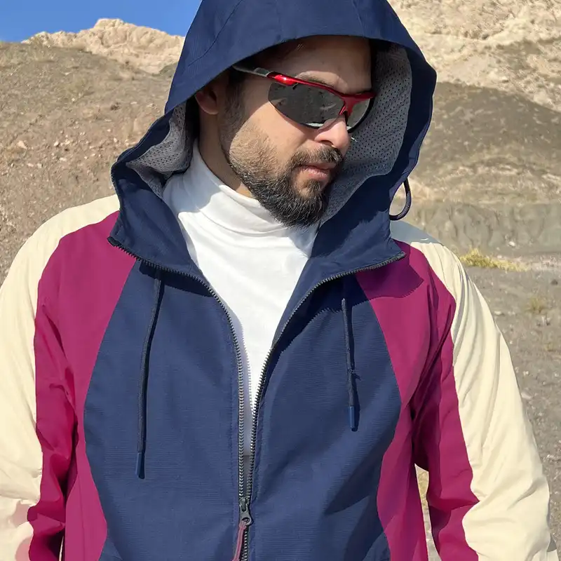 ست سویشرت و شلوار ورزشی مردانه برساد مدل C407 رنگ سرمه ای