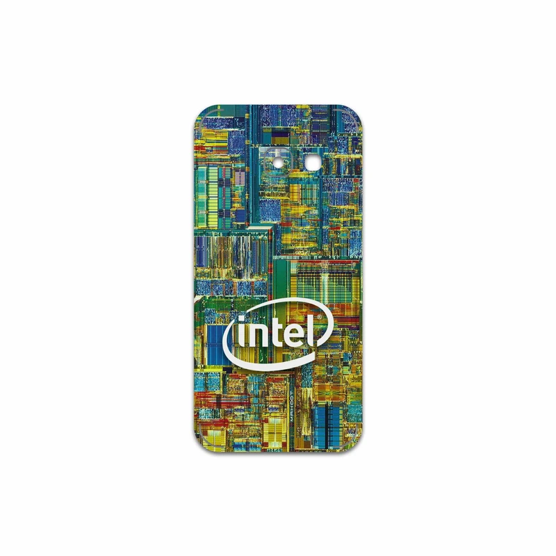 برچسب پوششی ماهوت مدل Intel Brand مناسب برای گوشی موبایل سامسونگ Galaxy A3 2017