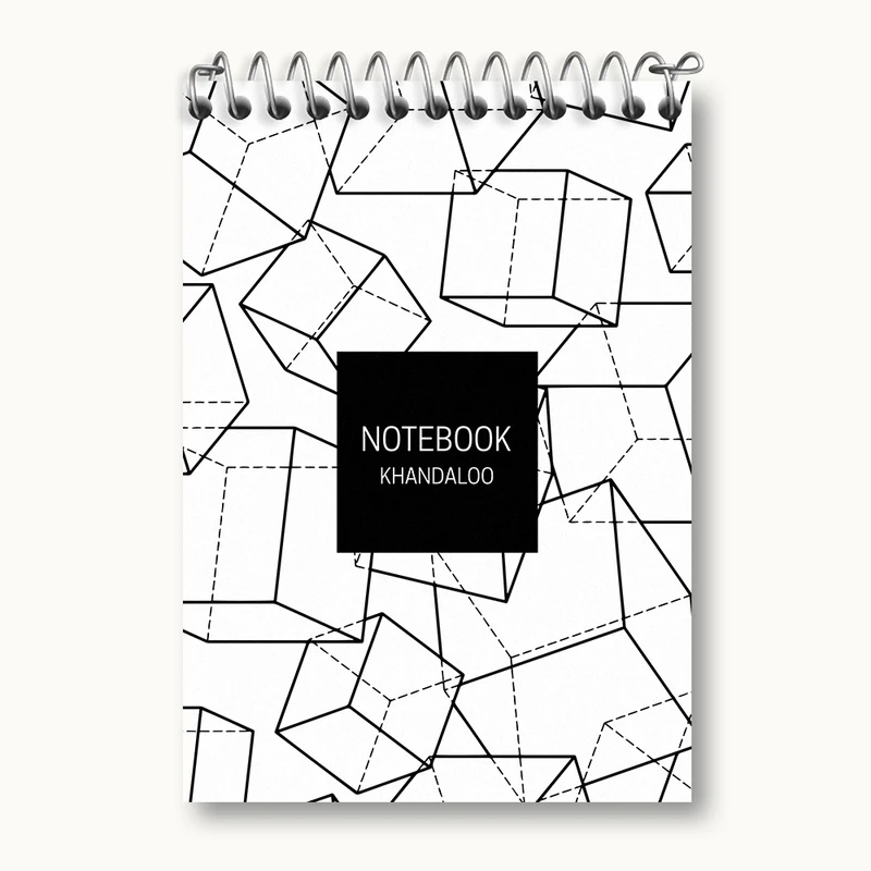 دفتر یادداشت 50 برگ خندالو مدل مدرن کد N193