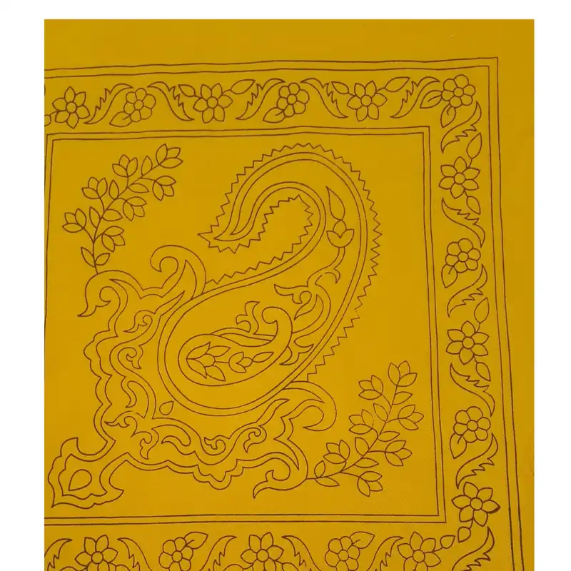 نقشه پته دوزی مدل بادام کد 003