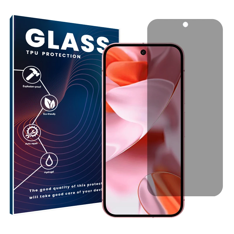 محافظ صفحه نمایش حریم شخصی گلس مدل Resistant مناسب برای گوشی موبایل گوگل Pixel 9