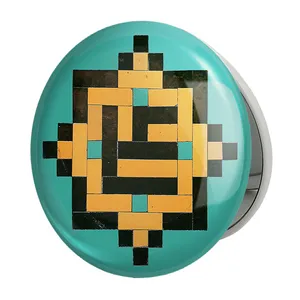 آینه جیبی خندالو طرح عید غدیر مدل تاشو کد 6183 