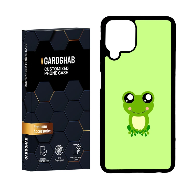  کاور گارد قاب مدل پشت گلس فانتزی مناسب برای گوشی موبایل سامسونگ Galaxy A22 4G