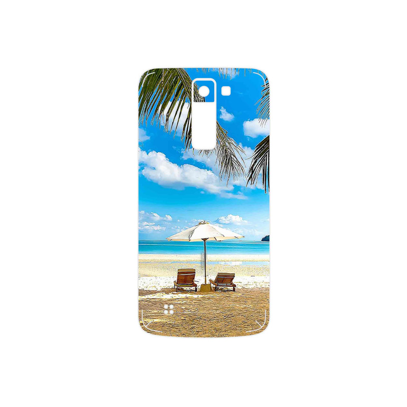 برچسب پوششی ماهوت مدل Beach مناسب برای گوشی موبایل ال جی K8