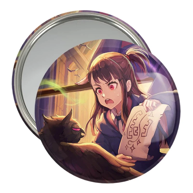 آینه جیبی خندالو مدل اکو انیمه جادوگران کوچک کد 22887