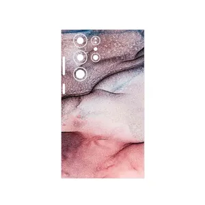 MAHOOT Smoky pink marble Cover Sticker for Samsung Galaxy S23 Ultra