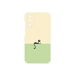 MAHOOT Minimal Internet Cat Icon Cover Sticker for Samsung Galaxy S20 FE