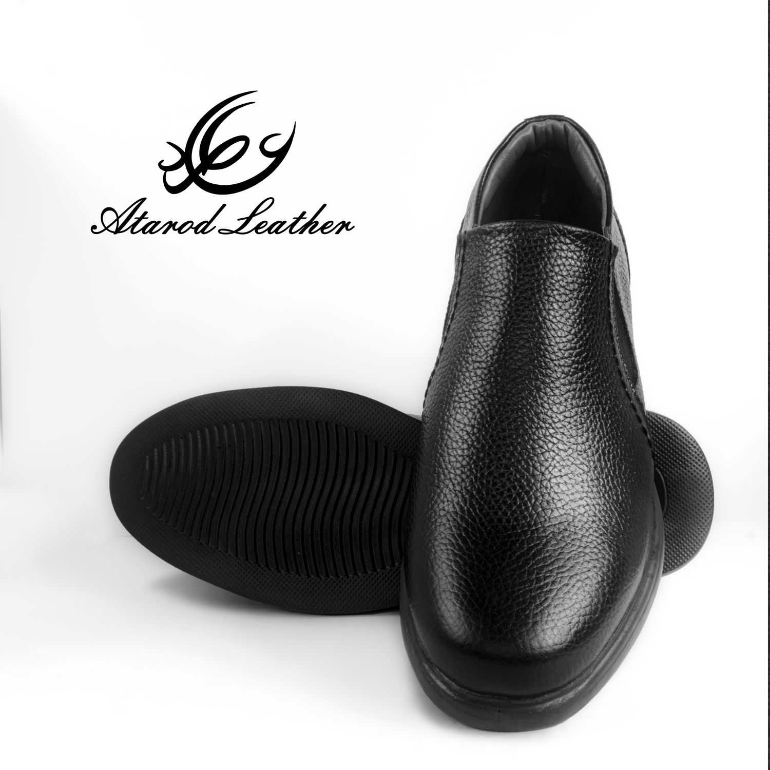 کفش روزمره مردانه چرم عطارد مدل چرم طبیعی کد SH56 -  - 7
