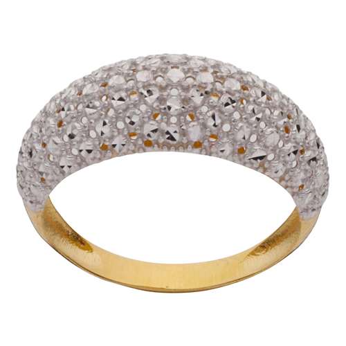 انگشتر طلا 18 عیار زنانه طلای مستجابی مدل 20115