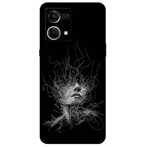 Megafone Face Sketch 7423 Cover For Oppo Reno 7