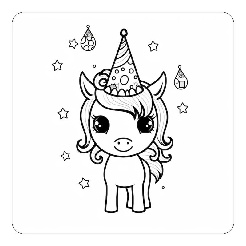 مگنت کاکتی طرح اسب تک شاخ و یونیکورن مدل mp30471