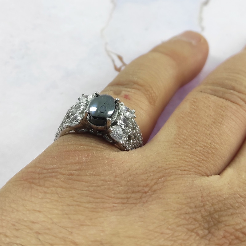 انگشتر نقره زنانه سلین کالا مدل حدید کد 5 انگشتر نقره زنانه سلین کالا مدل حدید کد 5