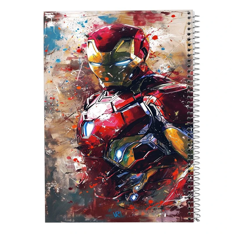 دفتر نقاشی 50 برگ مدوپد مدل مردآهنی (Iron man) کد DF15634