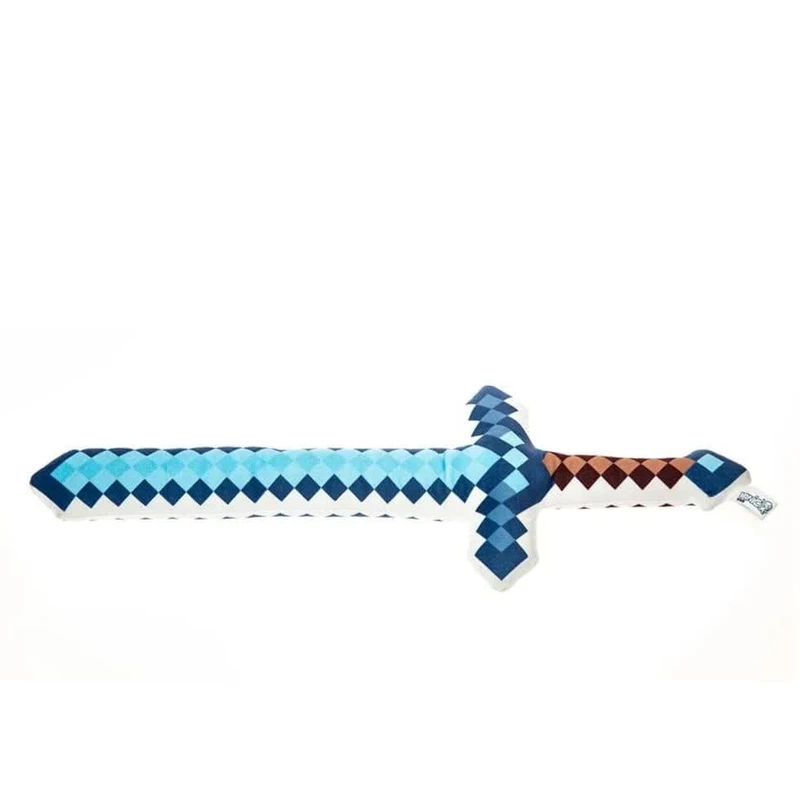 عروسک مدل شمشیر پولیشی ماینکرافت ارتفاع 43 سانتی متر