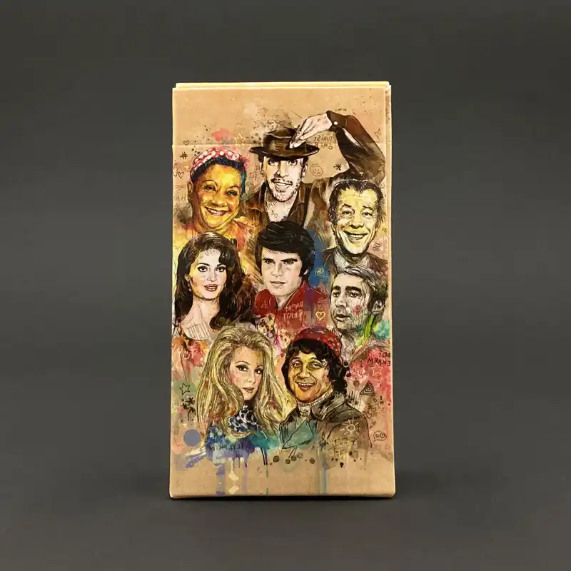 جعبه سیگار مدل نانو طرح سیزلری اونوتماتک کد DKD-985