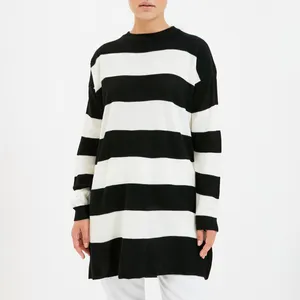 پلیور یقه گرد زنانه ترندیول مدل 132895869