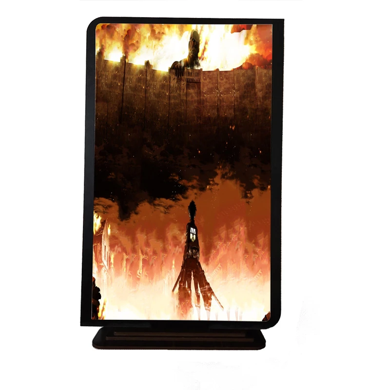 تابلو شاسی رومیزی طرح انیمه Attack on Titan
