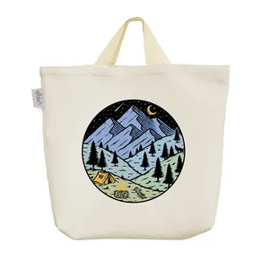 ساک خرید خندالو مدل شب کوهستان کد 5424