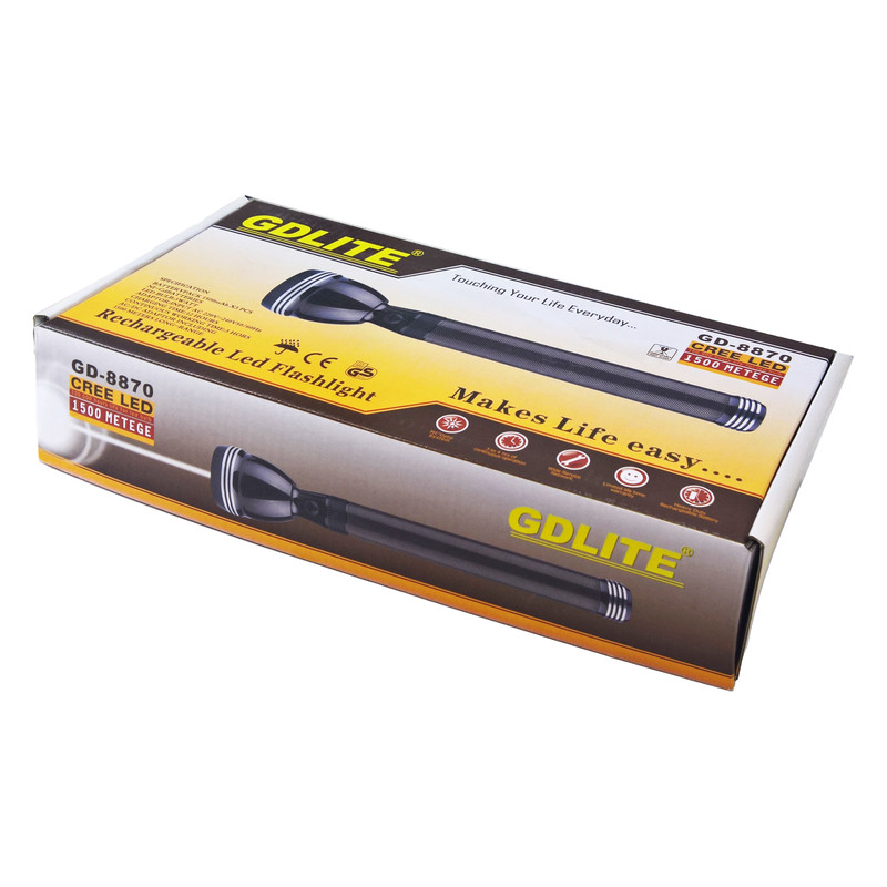 چراغ قوه دستی جی دی لایت مدل GD-8870