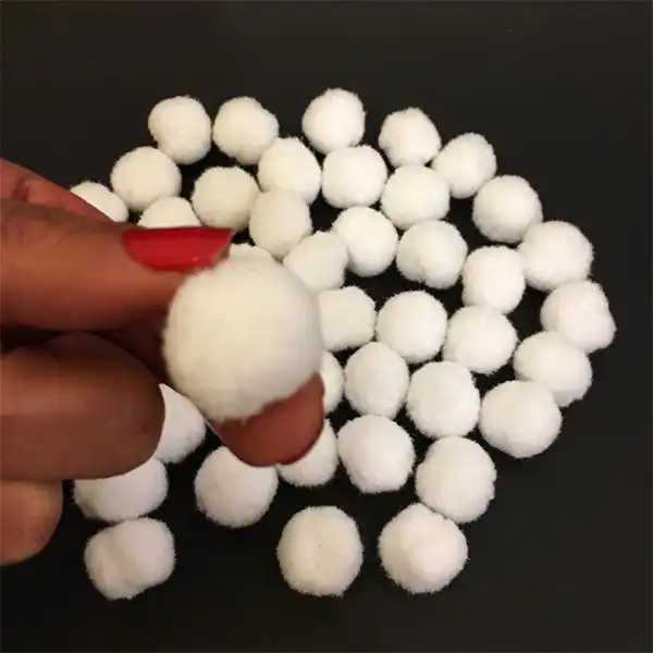 توپک مدل پوم پوم برفی کد 111 بسته 50 عددی