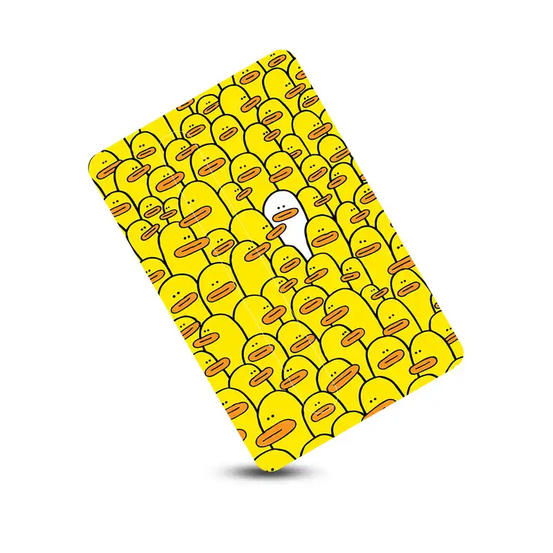 استیکر کارت پیکسل میکسل مدل اردک زرد کد B12