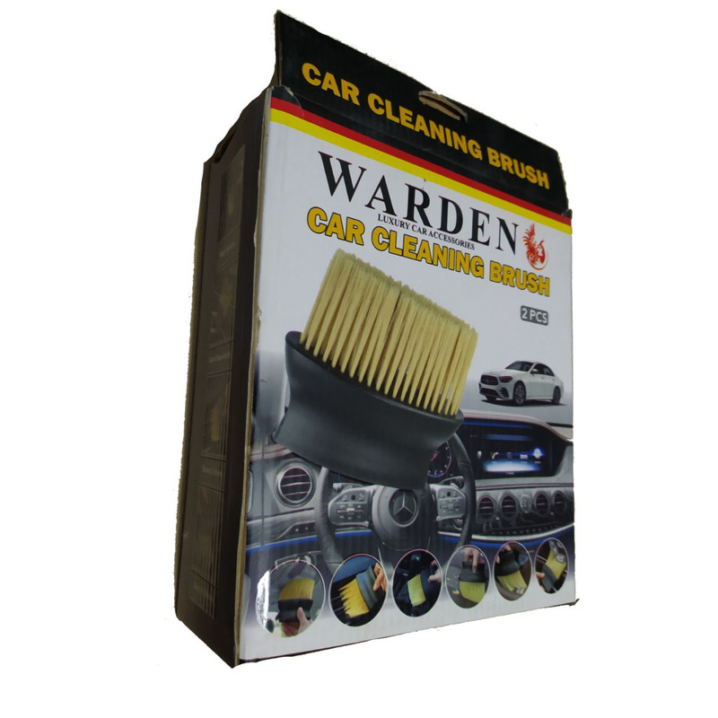 برس تمیز کننده خودرو مدل warden بسته 2 عددی