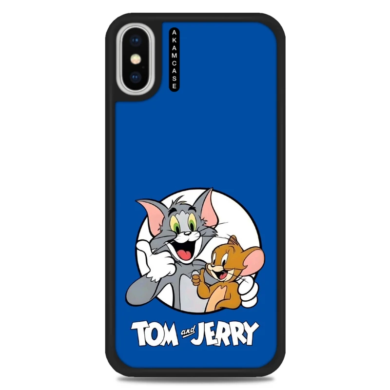 کاور آکام مدل AMC-WAX-TOM & JERRY4 مناسب برای گوشی موبایل اپل iPhone X/Xs