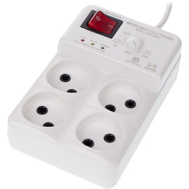 محافظ شوک الکتریکی میکرومکس مدل M-4000-X محافظ شوک الکتریکی میکرومکس مدل M-4000-X