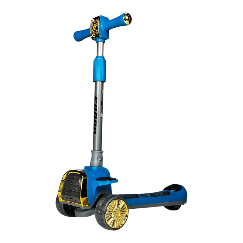 اسکوتر کودک مدل تعادلی موزیکال ولرا 06 چراغدار  ظرفیت وزنی 45 کیلوگرم