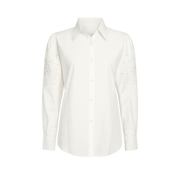 شومیز آستین بلند یقه گرد زنانه مدل z.23