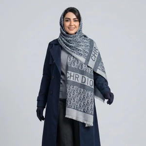 شال زنانه مدل کشمیر پاییزی زمستانی