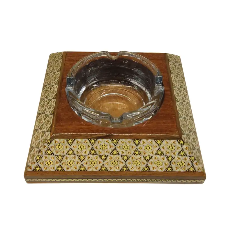 زیرسیگاری خاتم کاری کد 1010