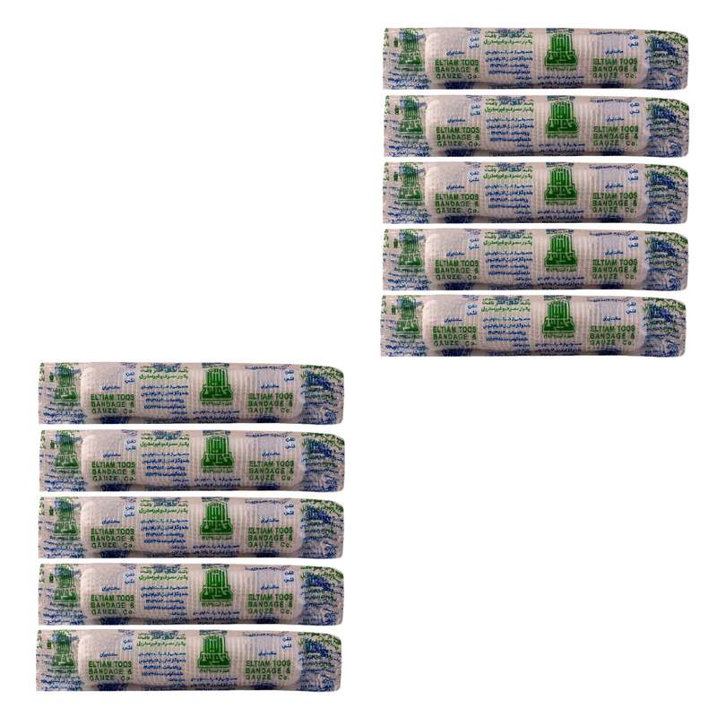 باند پانسمان التیام توس مدل کنار بافت مجموعه 10 عددی