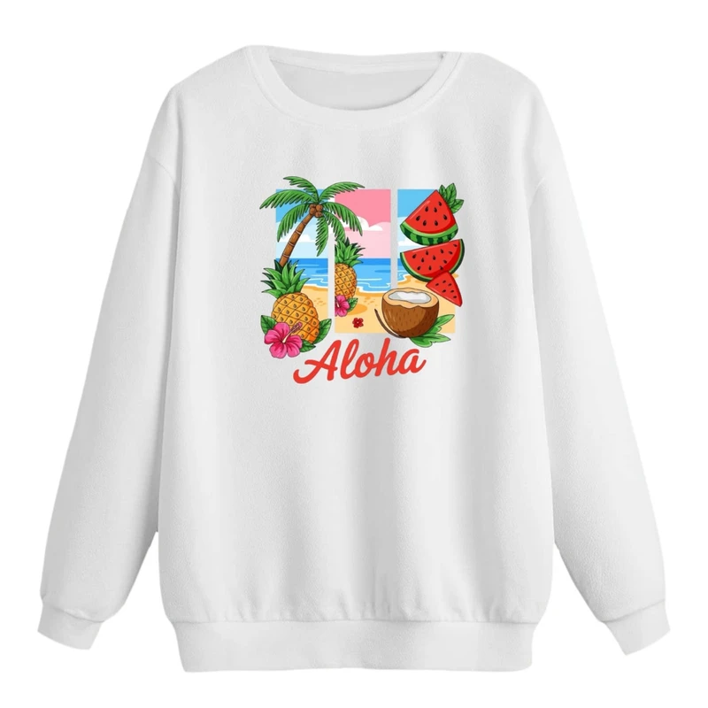 سویشرت زنانه مدل حس تابستون 