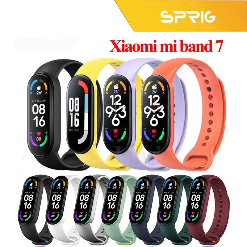 بند اسپریگ مدل Sic مناسب برای ساعت هوشمند شیائومی Mi Band 7