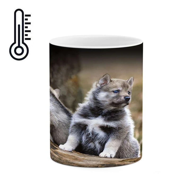 ماگ حرارتی کاکتی مدل سگ کد mgh16795