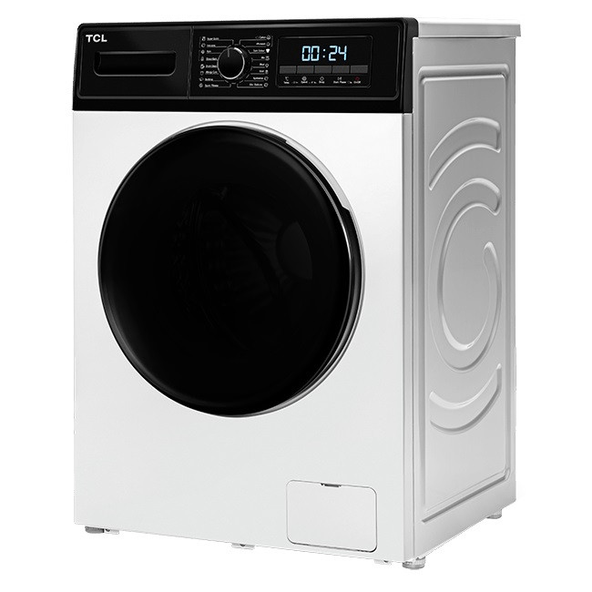 ماشین لباسشویی تی سی ال مدل G82-BS/BW ظرفیت 8 کیلوگرم