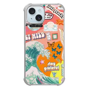 AKAM AMCWTA15-GOOD VIBES15 Cover For Apple iPhone 15
