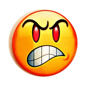 پیکسل طرح ایموجی خشمگین کد A044