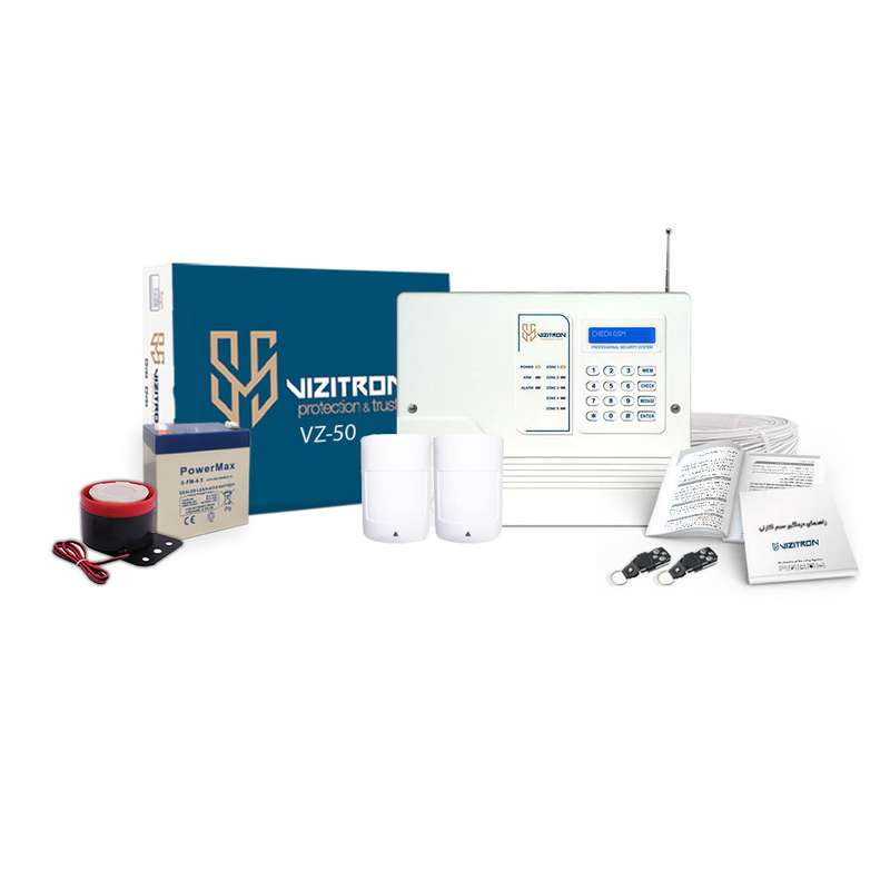 سیستم دزدگیر سیم کارتی ویزیترون مدل VZ_4