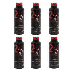 اسپری مردانه بورلی هیلز پولو کلاب مدل Two حجم 175 میلی لیتر مجموعه 6 عددی
