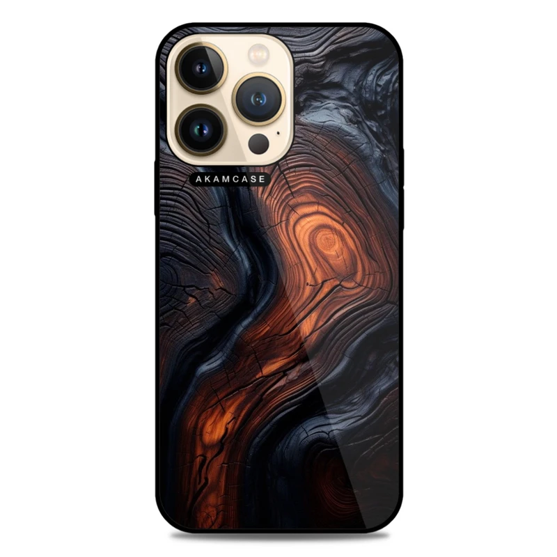 کاور آکام مدل AMC-WA13PRO-WOOD-4 مناسب برای گوشی موبایل اپل iPhone 13 Pro