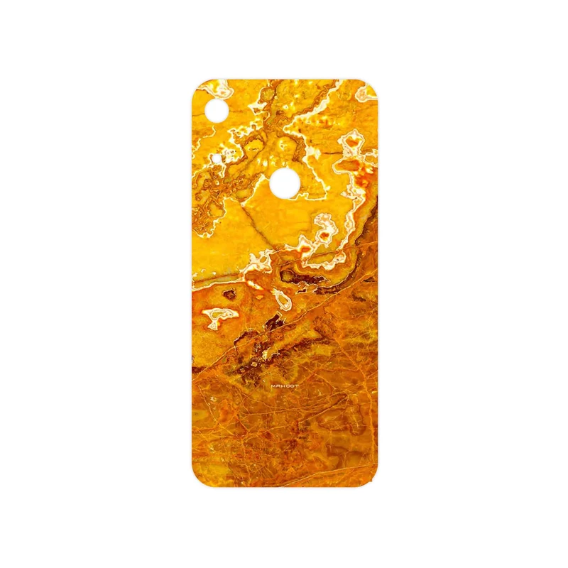 برچسب پوششی ماهوت مدل Gold Marble مناسب برای گوشی موبایل آنر 8A