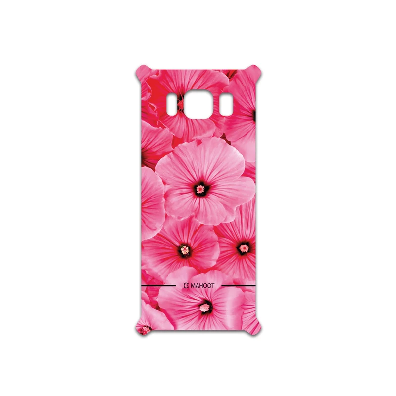 برچسب پوششی ماهوت مدل Pink-Flower مناسب برای گوشی موبایل سامسونگ Galaxy S8 Active