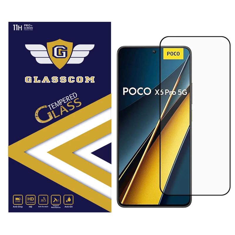 محافظ صفحه نمایش گلس کام مدل GC-X6 مناسب برای گوشی موبایل شیائومی Redmi Note 13Pro / Poco X6 5G
