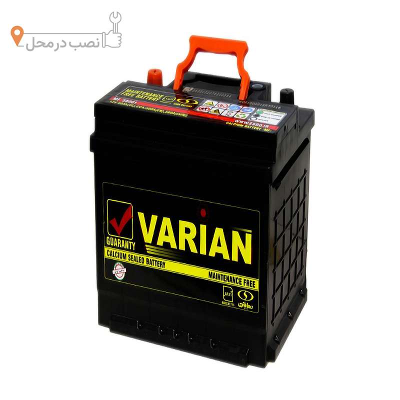 باتری اتمی خودرو صبا باتری مدل 60 آمپر واریان نصب در محل