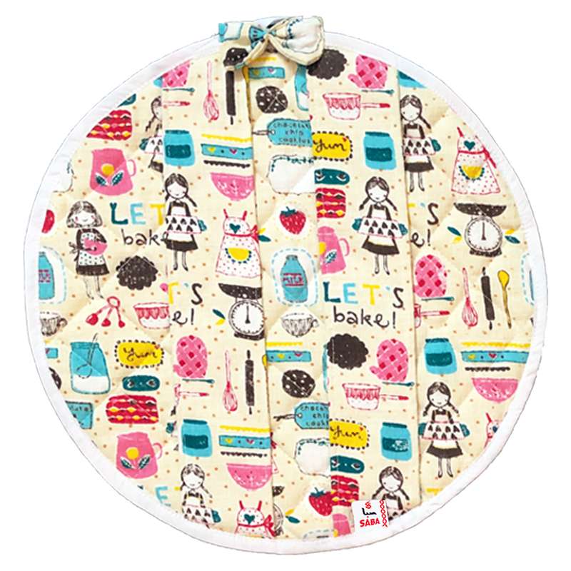 دمکنی صبا طرح کوکی کد 192  سایز بزرگ