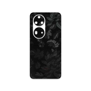MAHOOT Black-Wildflower Cover Sticker for Huawei P50 Pro