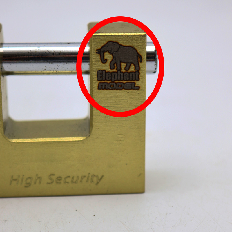 قفل کتابی مدل الفنت کد YP3-70-80-90MM مجموعه 3 عددی