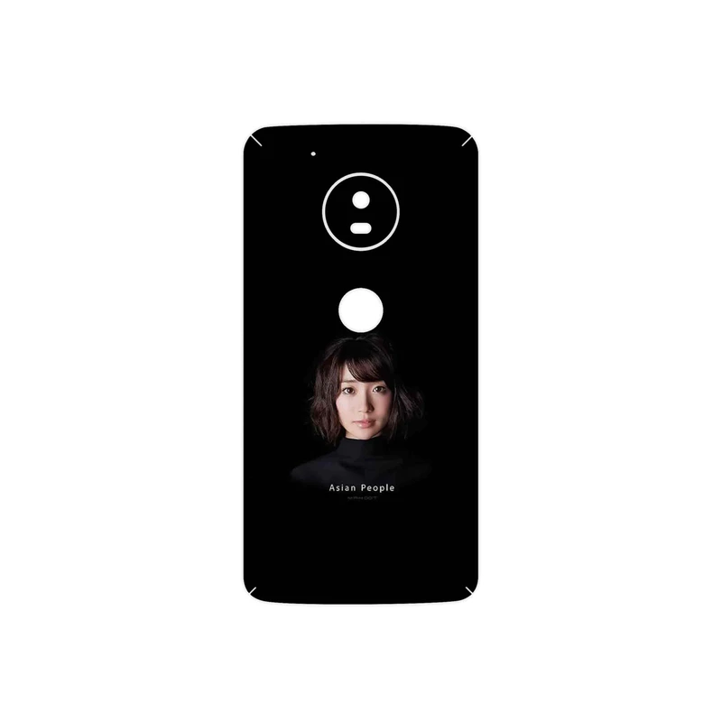 برچسب پوششی ماهوت مدل Portrait of an Asian Woman مناسب برای گوشی موبایل موتورولا Moto G5